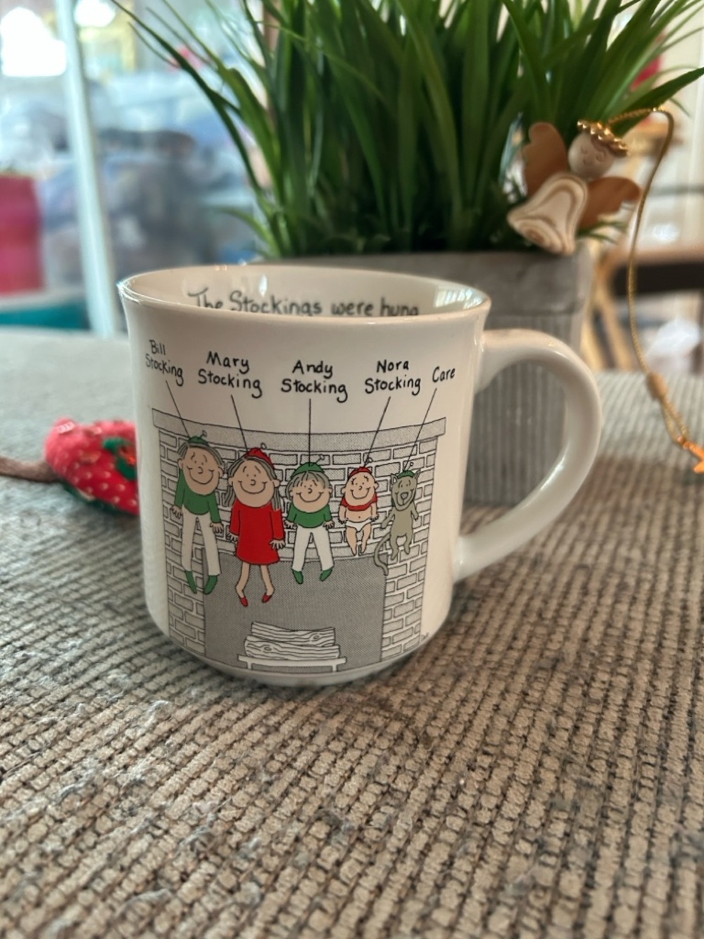 Vintage DALE Christmas Mug the stockings were hung by the chimney with care - Picture 4 of 10